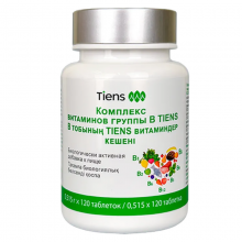 Витамины группы В "Тяньши"    B1, B2, B3, B5, В6, B9, В12 (120 таблеток)